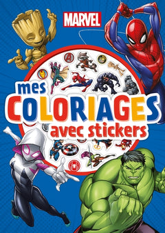 Mes coloriages avec stickers