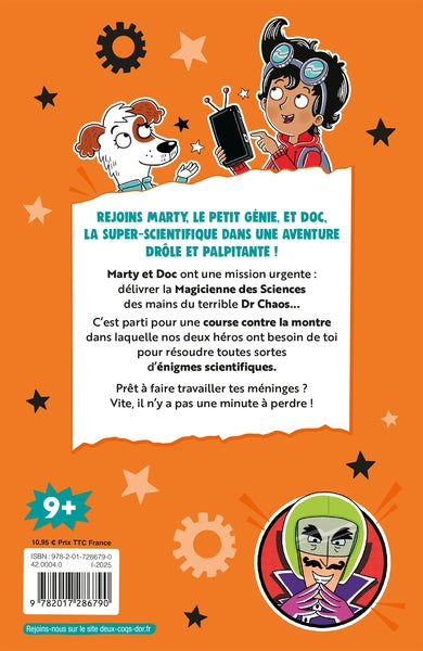 Marty & Doc Le manoir infernal - 45 énigmes pour super enquêteur