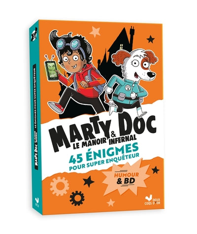 Marty & Doc Le manoir infernal - 45 énigmes pour super enquêteur