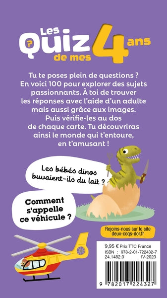 Les quiz de mes 4 ans