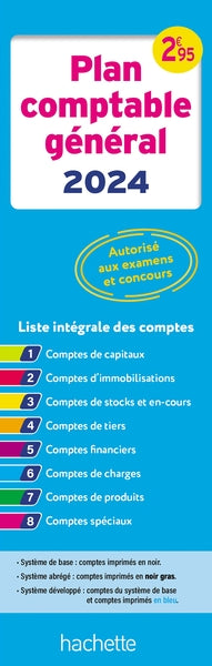 Plan comptable général PCG 2024/2025