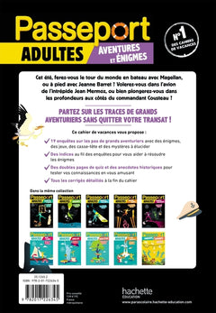 Passeport Adultes - Aventures et énigmes - Cahier de vacances 2026