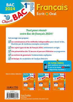 Objectif Bac 2024 - Français écrit et oral 1res STMG - STI2D - ST2S - STL - STD2A - STHR