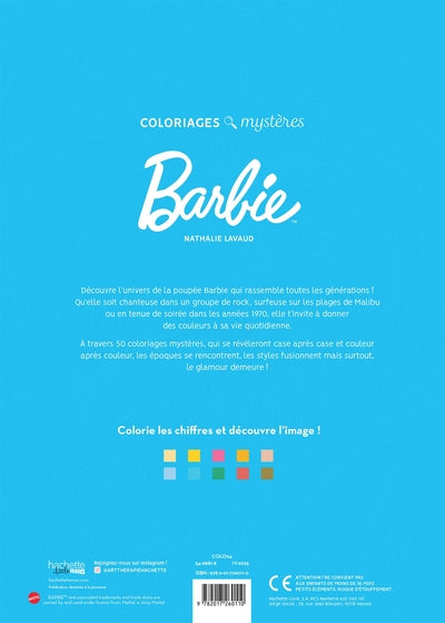 Coloriages mystères - Barbie