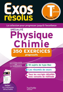 Exos résolus spécialité Physique-Chimie Tle