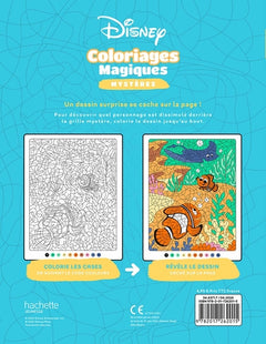 Mes coloriages magiques Disney - Mystères - La Mer