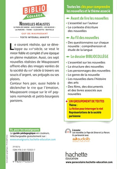 Bibliocollège - Nouvelles réalistes, Maupassant