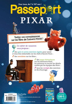 Passeport Pixar - Cahier de vacances 2026
