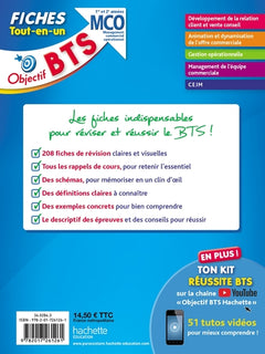 Objectif BTS MCO - Fiches Tout-en-un