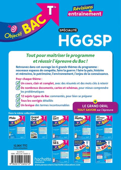 Objectif BAC Tle spécialité HGGSP BAC 2025