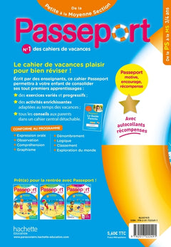 Passeport - De la Petite à la Moyenne Section 3/4 ans