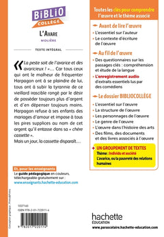 Bibliocollège - L'Avare