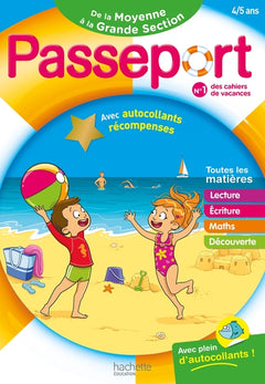 Passeport Maternelle - De la Moyenne Section à la Grande Section (4-5 ans) - Cahier de vacances 2026