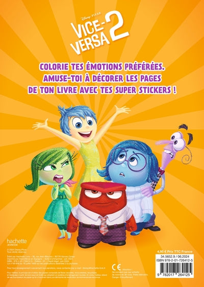 Vice-Versa 2 - Mes Coloriages avec Stickers