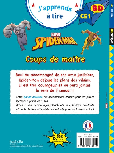 Disney BD CE1 - Spider-Man - Coups de maitre