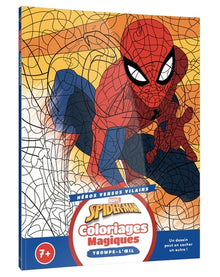 Spider-Man - Coloriages magiques - Trompe-l'oeil (7+) - Héros contre Vilains