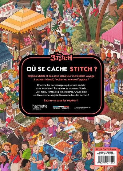 STITCH - Où se cache Stitch ? - Cherche et trouve - Disney