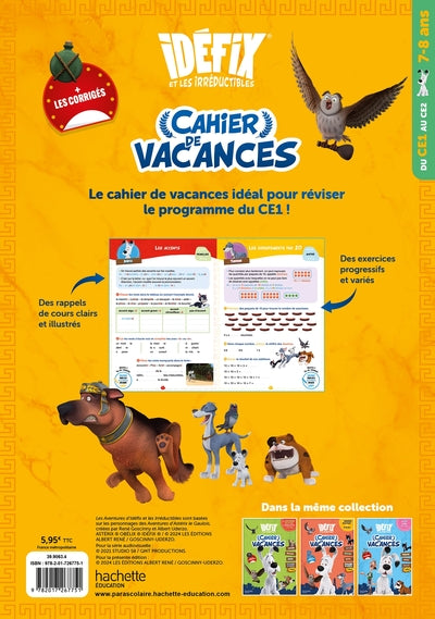 Idéfix - Cahier de vacances 2025 - CE1 / CE2