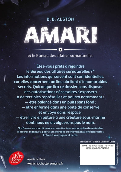 Amari et le bureau des affaires surnaturelles