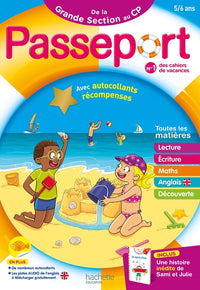 Passeport Maternelle - De la Grande Section au CP (5-6 ans) - Cahier de vacances 2026