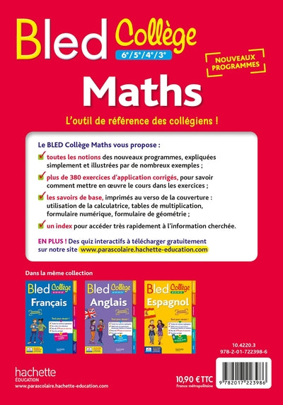 Bled Collège Maths