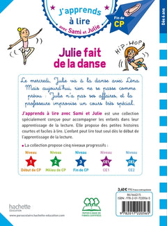 Sami et Julie CP Niveau 3 Julie fait de la danse