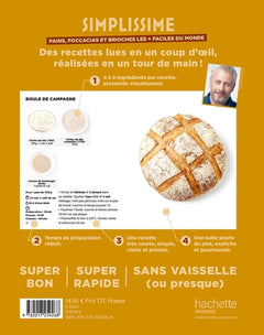 Pains, foccacias et brioches les + faciles du monde