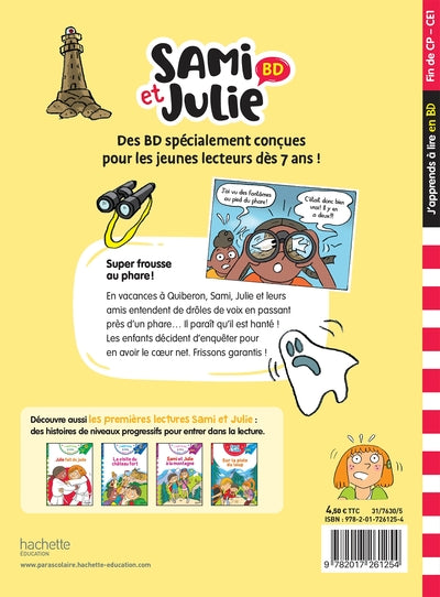Sami et Julie BD Fin de CP-CE1 - Super frousse au phare !