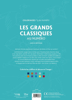 Coloriages au numéro Disney - Les Grands classiques