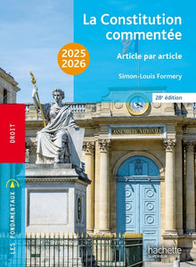 Fondamentaux - La Constitution commentée 2025-2026