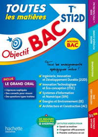 Objectif BAC 2024 - Term STI2D Toutes les matières