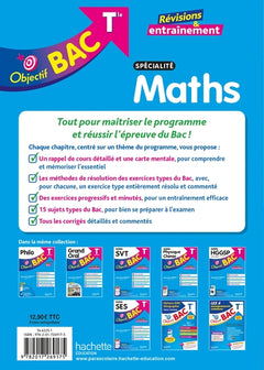 Objectif BAC Tle spécialité Maths BAC 2025