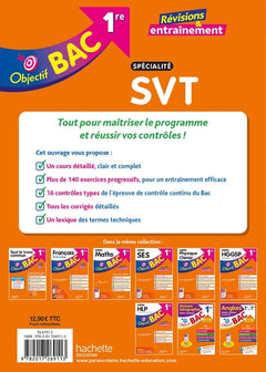 Objectif Bac 1re spécialité SVT