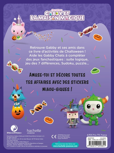 Gabby et la maison magique - Mon livre d'Halloween