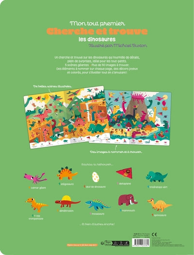 Mon tout premier cherche et trouve géant des dinosaures