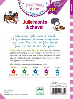 Sami et Julie CE1 Julie monte à cheval