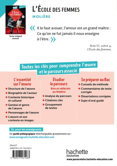 BiblioLycée - L'école des femmes