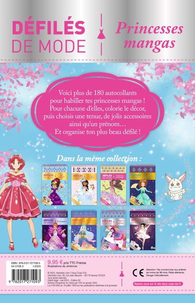 Princesses mangas - Bloc spirale