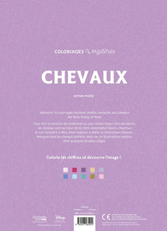 Coloriages mystères Disney - Chevaux