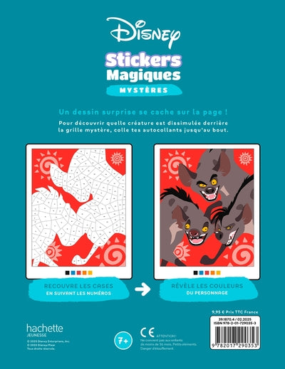 Mes stickers magiques - Mystères - Terribles animaux