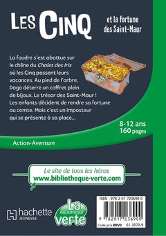 Les Cinq (nouvelle édition), Tome 31 - Les Cinq et la fortune des Saint-Maur