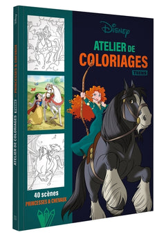 Atelier de coloriages - Princesses et chevaux