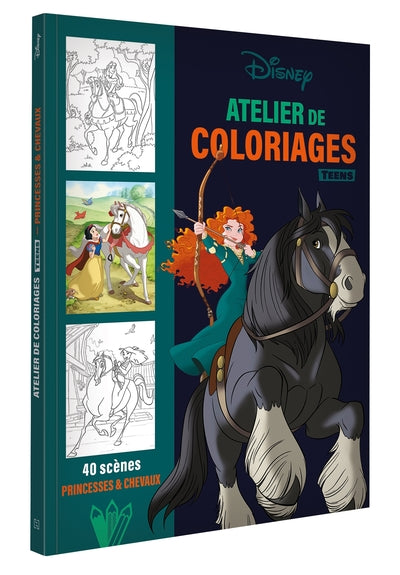 Atelier de coloriages - Princesses et chevaux