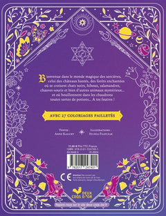 Le grimoire à colorier des sorcières