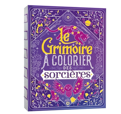 Le grimoire à colorier des sorcières