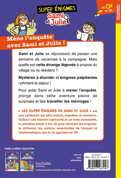 Les super énigmes de Sami et Julie - Du CP au CE1