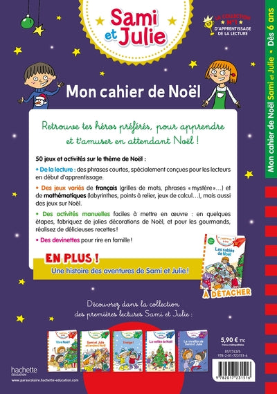 Mon cahier de Noël avec Sami et Julie