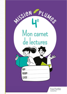 Mon carnet de lectures 4e - Cahier élève