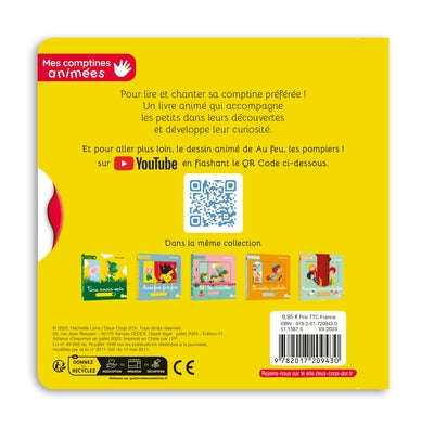 Mes comptines animées - Au feu les pompiers