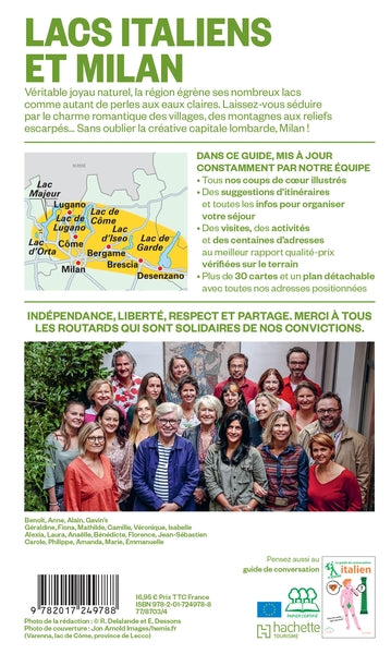Guide du Routard Lacs Italiens et Milan